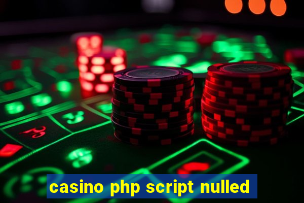 casino php script nulled